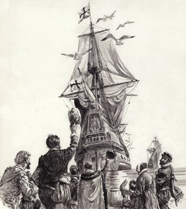 The Golden Hind by C.L. Doughty