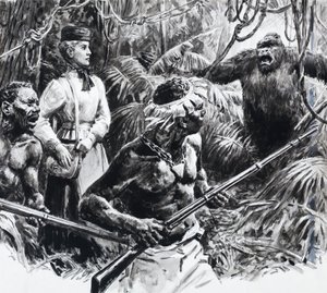 The explorer Mary Kingsley in Africa by C.L. Doughty