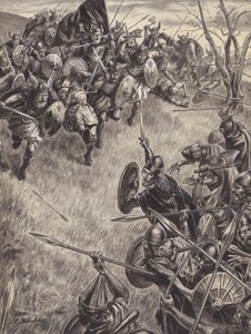 Unidentified battle scene