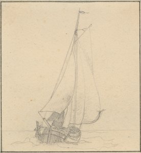 A Hunt Under Sail Seen from the Front