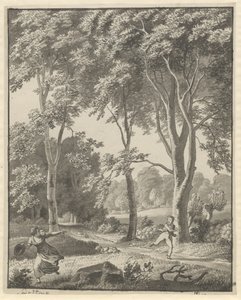 From the Woods at Svendstrup by Christoffer Wilhelm Eckersberg