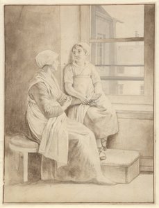 Mother and Daughter. Eckersberg