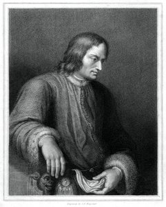 Lorenzo de Medici, Italian statesman and ruler of the Florentine Republic, 1833 by C. E. Wagstaff