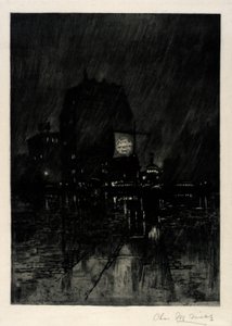 Rainy Night, Madison Square