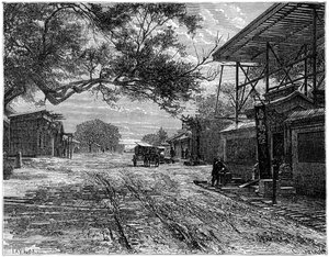 The French Legation, Peking, China, Late 19th Century by C. Laplante