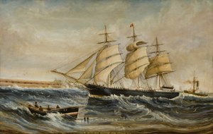 The Agincourt Entering the Tyne