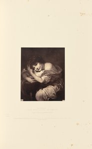 Girl with a Dove by Caldesi and Montecchi