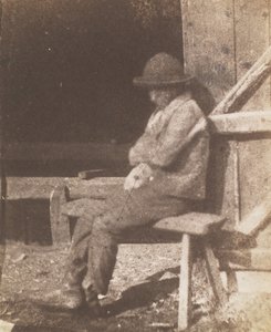 Seated Lad by Calvert Jones