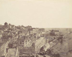 The Harbor at Valletta, Malta