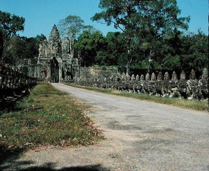 View of the south gate