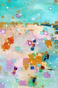 Dreamy Abstract Gold by Camille Contini