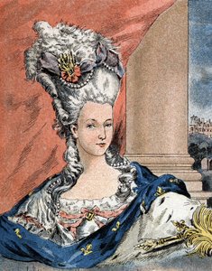 Portrait of Marie Antoinette by Camille Gilbert