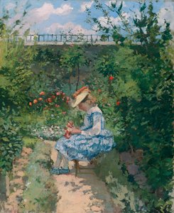 Jeanne in the Garden, Pontoise