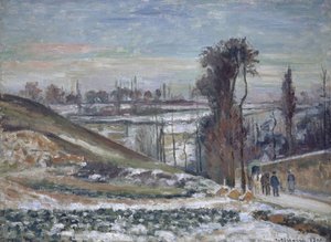 Snowy Landscape near l