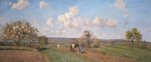 Spring by Camille Jacob Pissarro