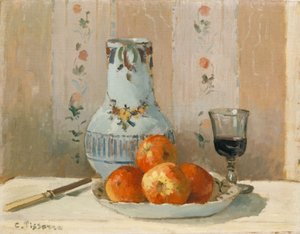 Still Life with Apples and Pitcher