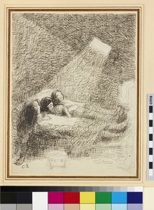 Study for The Asphyxia by Camille Jacob Pissarro