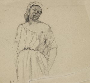 Study of a black person