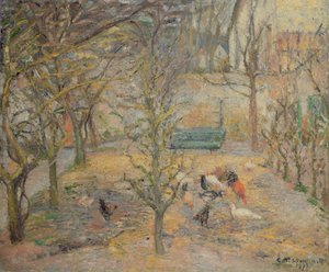 The Farmyard, 1877