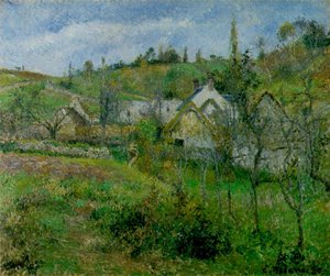 The Valhermeil, Near Pontoise by Camille Jacob Pissarro