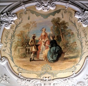 Taster in the park of Chantilly