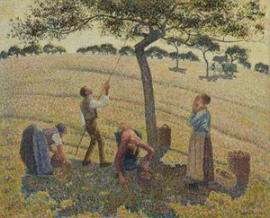 Apple Harvest by Camille Jacob Pissarro