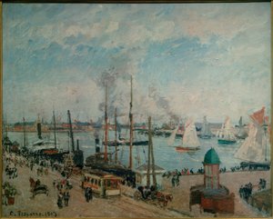 Harbor of Le Havre at High Tide