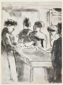 The Pork Butcher by Camille Jacob Pissarro