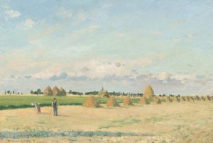 Landscape, Ile-de-France by Camille Pissarro
