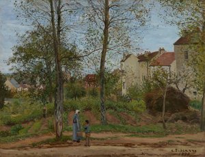 Landscape at Louveciennes (Autumn)