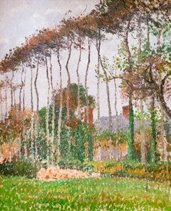 Landscape at Varengeville, c. 1889 by Camille Pissarro