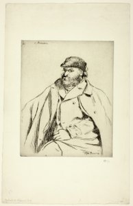 Paul Cézanne by Camille Pissarro