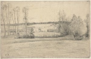 Trees and Meadows at Eragny