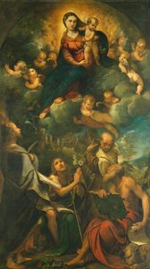 Madonna in Glory, or Madonna with Child and Saints