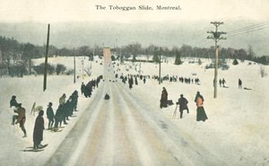 Toboggan Slide, Montreal, Quebec, Canada