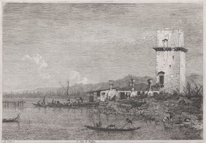 The Tower of Malghera, from the series Vedute