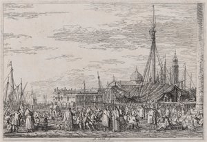 The Market on the Molo, from the series Views