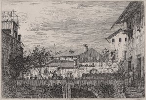 The Terrace, from the series Views by Canaletto (Giovanni Antonio Canal)