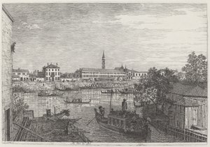 Ale Porte del Dolo, c. 1735-1746 by Canaletto