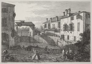 The Doors of Dolo by Canaletto