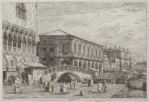 The Prison. V. by Canaletto
