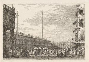 Piazza San Marco by Canaletto