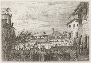 The Terrace by Canaletto