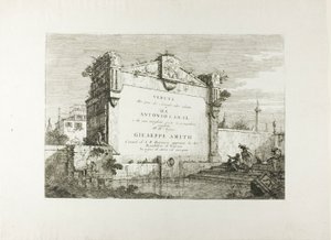 Title Page, from Vedute by Canaletto