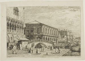 Le Preson. V., from Vedute by Canaletto