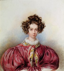 Portrait of George Sand, 1830