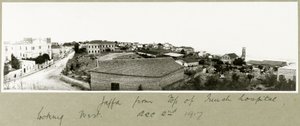 Jaffa from the Top of the French Hospital Looking West by Capt. Arthur Rhodes