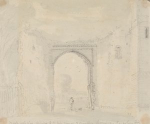 Brick Archway Adjoining the Great Gateway of St. Augustine