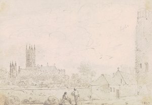 Canterbury Cathedral by Capt. Thomas Hastings