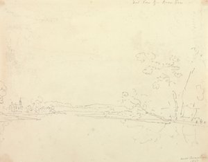 Distant View of Beaulieu, Hampshire